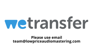 Please use email team@lowpriceaudiomastering.com