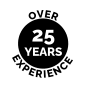 OVER EXPERIENCE 25 YEARS